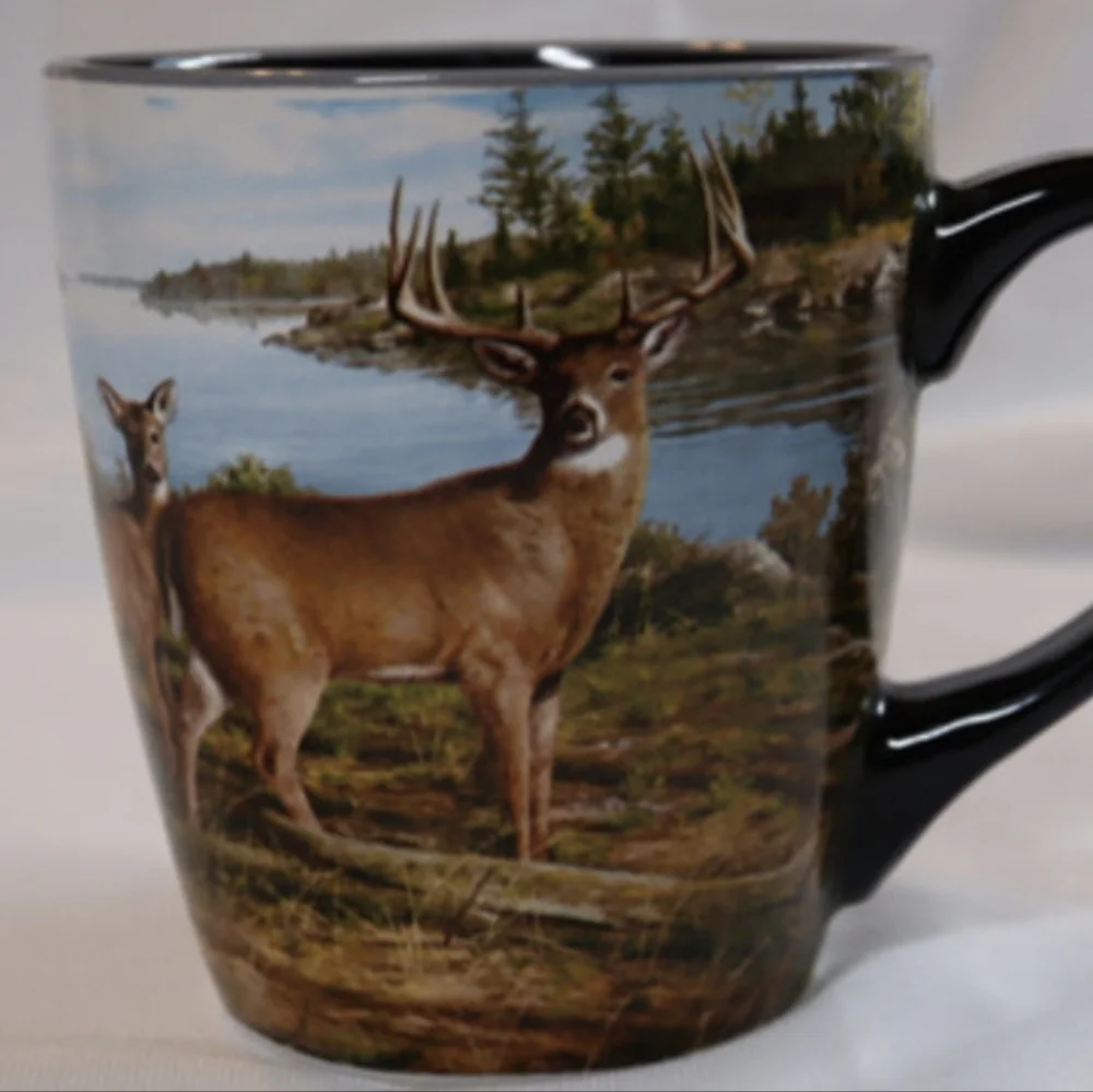 Bass Pro Shops “Remember…We All Live Downstream” 24oz Massive Mug
